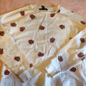 Long sleeve fry shirt